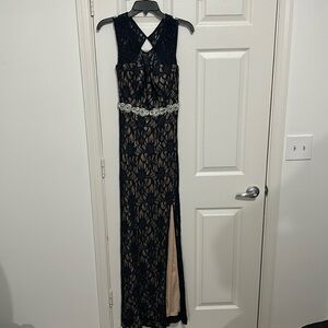 Jeweled Evening Dress